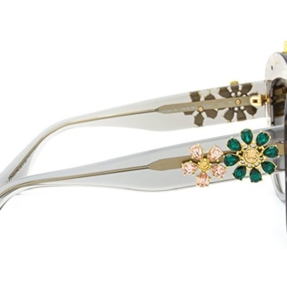 New Dolce&Gabbana Crystal Flower Glasses - Picture 2 of 7